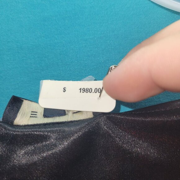 Etro Milano Red & Multicolor Printed Midi Dress Size 44 (Medium) - Picture 5 of 10